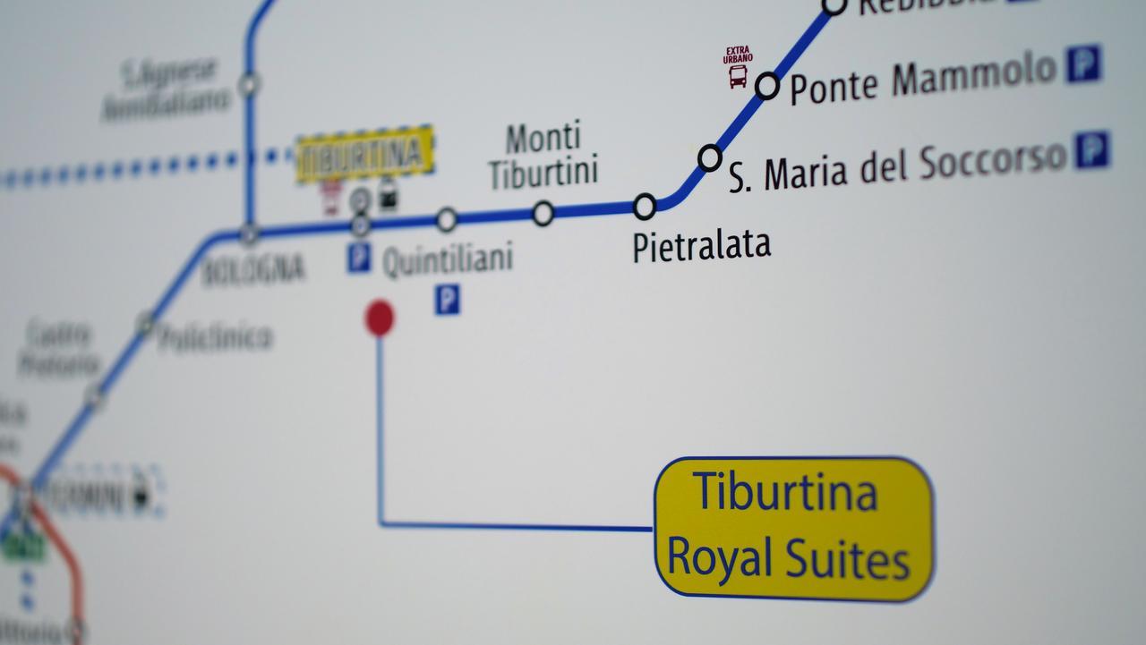 Tiburtina Royal Suites ローマ エクステリア 写真